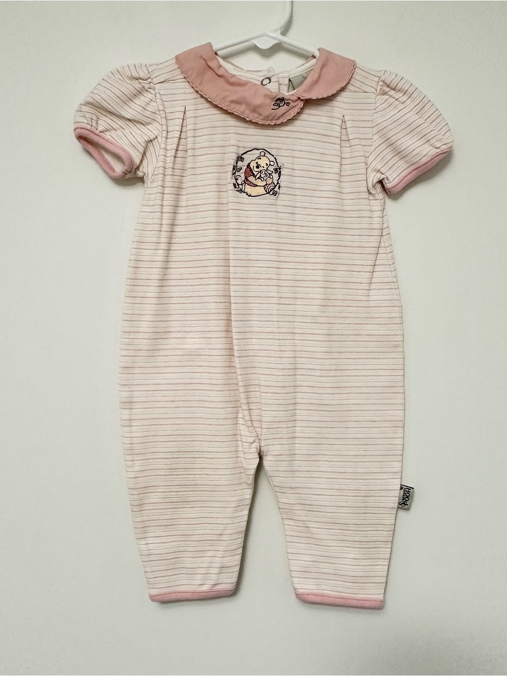 Vintage Disney Vintage Sincerely Pooh Winnie the Pooh Baby Girl Romper 3-6 Month